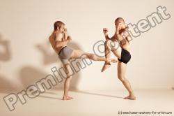 Kickbox reference poses